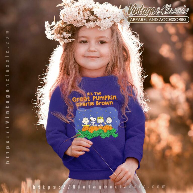 Snoopy Its The Great Pumpkin Charlie Brown kids Sweetshirt Snoopy Its The Great Pumpkin Charlie Brown kids Sweetshirt