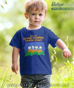 Snoopy Its The Great Pumpkin Charlie Brown kids Tshirt