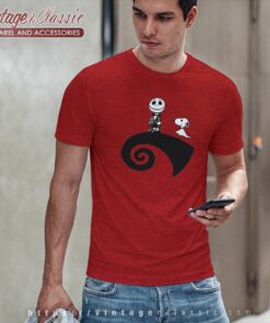 Snoopy Jack Skellington Shirt Halloween T Shirt