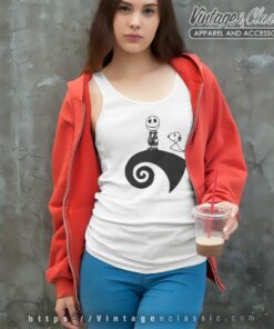 Snoopy Jack Skellington Shirt Halloween Tank Top Racerback