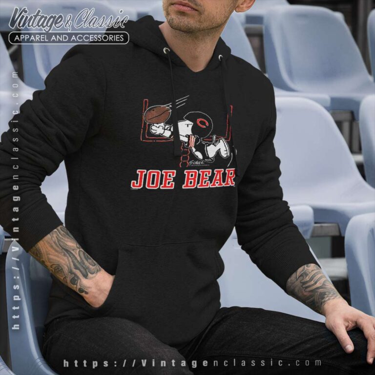 Snoopy Joe Bear Chicago Bears Hoodie Snoopy Joe Bear Chicago Bears Hoodie