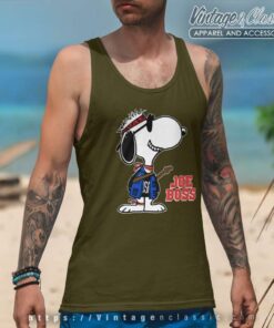 Snoopy Joe Boss Bruce Springsteen Music Rock Tank Top Racerback