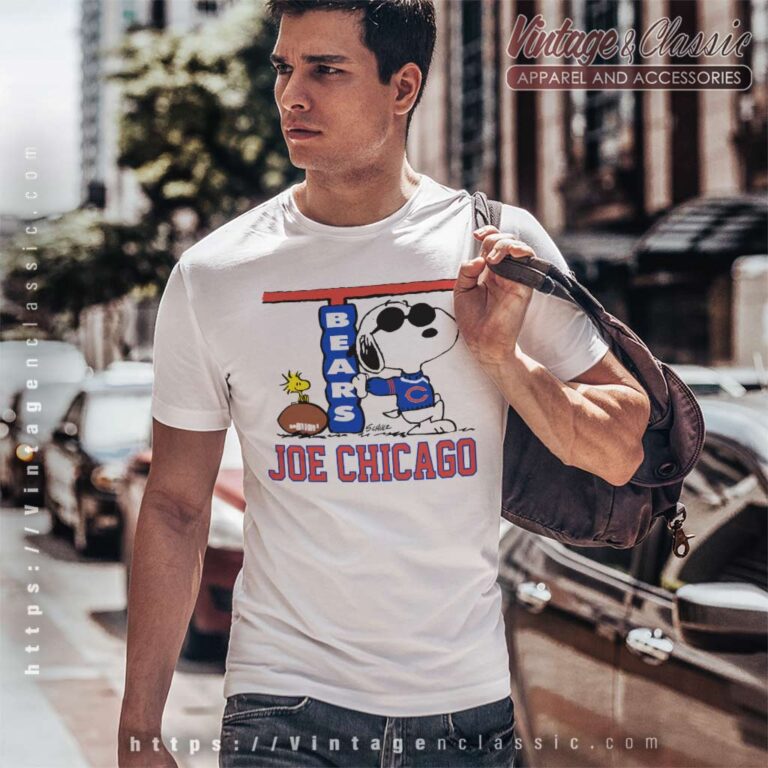 Snoopy Joe Chicago Bears Nfl Football T Shirt Snoopy Joe Chicago Bears Nfl Football T Shirt