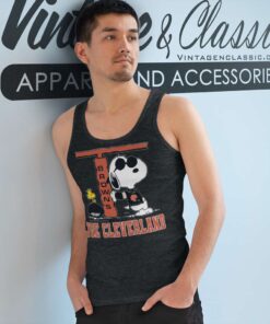 Snoopy Joe Cleveland Browns Football Tank Top Racerback