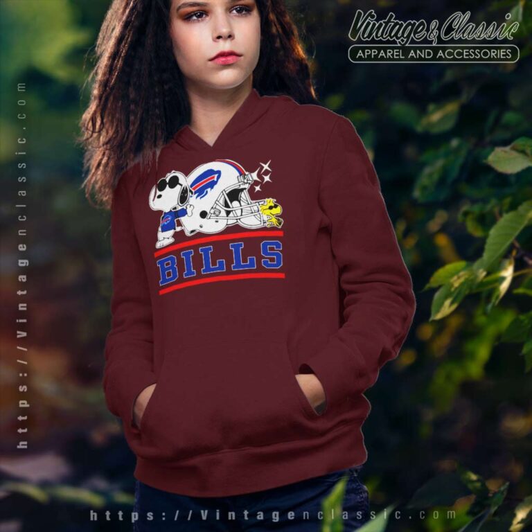 Snoopy Joe Cool And Woodstock Buffalo Bills Hoodie Snoopy Joe Cool And Woodstock Buffalo Bills Hoodie