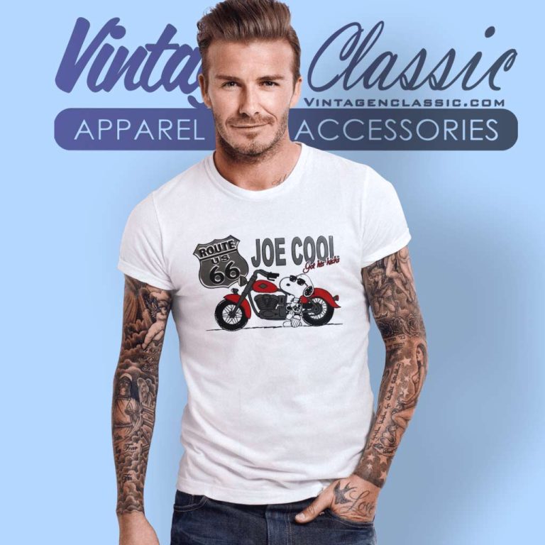 Snoopy Joe Cool Got His Kicks Route Us 66 T Shirt Snoopy Joe Cool Got His Kicks Route Us 66 T Shirt