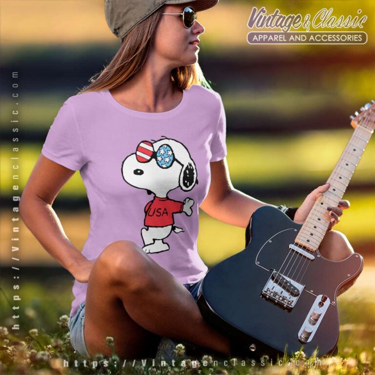 Snoopy Joe Cool Independence Day 4th Of July Women TShirt Snoopy Joe Cool Independence Day 4th Of July Women TShirt