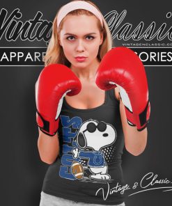 Snoopy Joe Cool Indianapolis Colts Tank Top Racerback