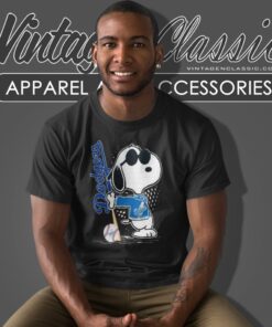 Snoopy Joe Cool Los Angeles Dodgers T Shirt