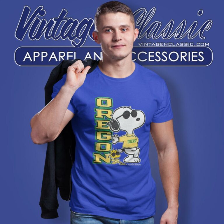 Snoopy Joe Cool Oregon Ducks T Shirt Snoopy Joe Cool Oregon Ducks T Shirt