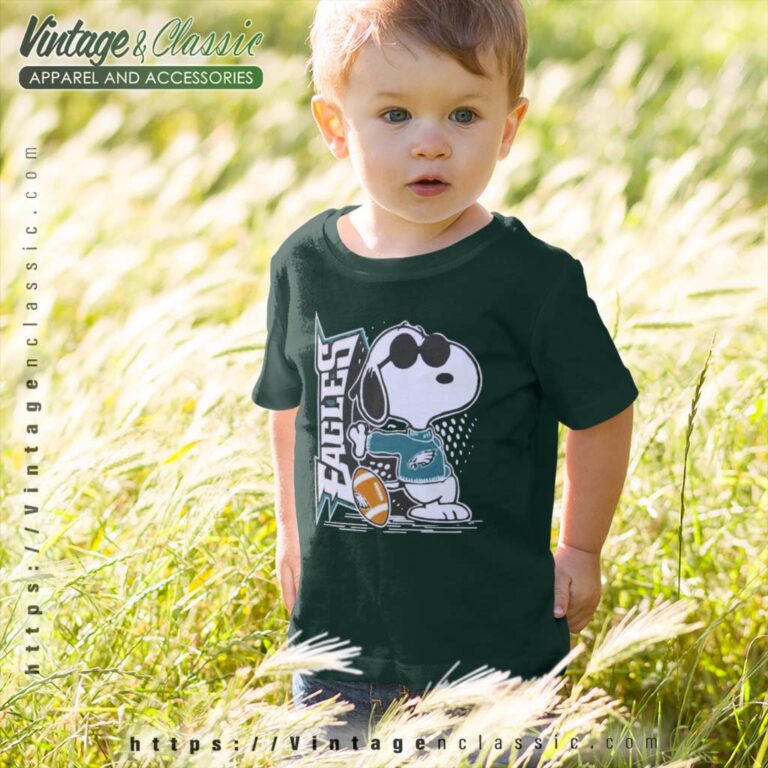 Snoopy Joe Cool Philadelphia Eagles Kids T Shirt Snoopy Joe Cool Philadelphia Eagles Kids T Shirt
