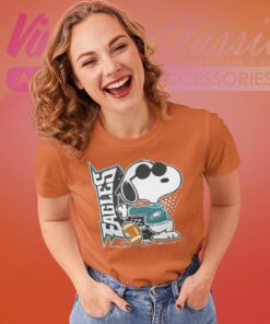 Snoopy Joe Cool Philadelphia Eagles Women TShirt