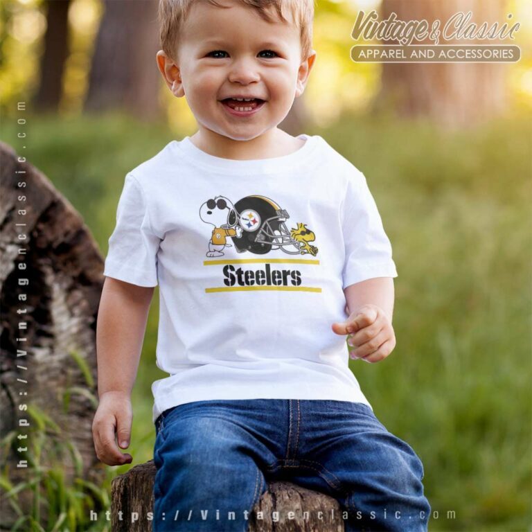 Snoopy Joe Cool Pittsburgh Steelers Kids T Shirt Snoopy Joe Cool Pittsburgh Steelers Kids T Shirt