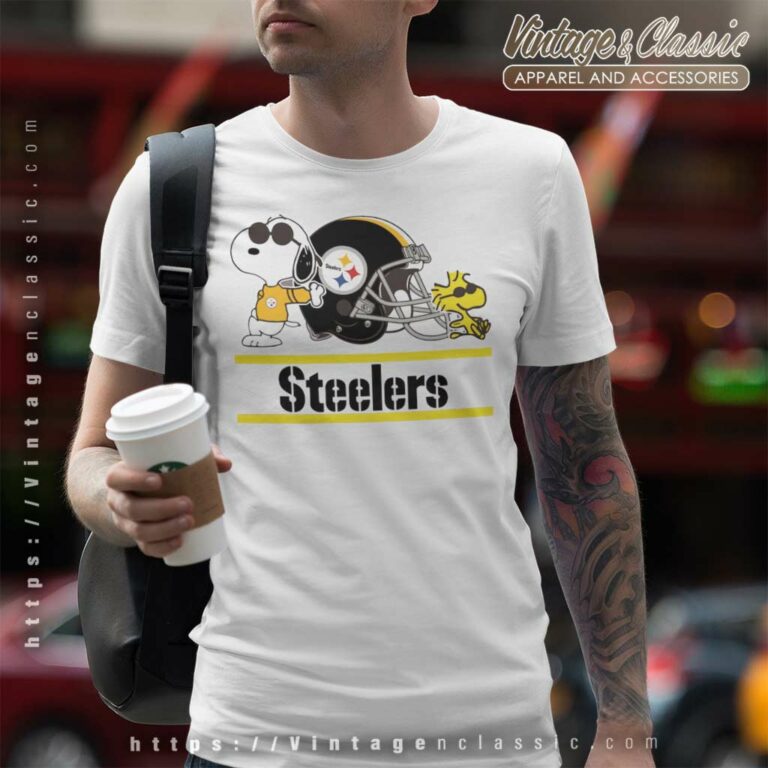 Snoopy Joe Cool Pittsburgh Steelers T Shirt Snoopy Joe Cool Pittsburgh Steelers T Shirt