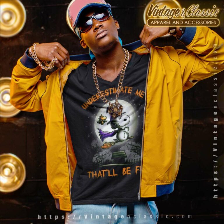 Snoopy Joe Cool Shirt Underestimate Me Thatll Be Fun V Neck TShirt Snoopy Joe Cool Shirt Underestimate Me Thatll Be Fun V Neck TShirt