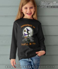 Snoopy Joe Cool Shirt Underestimate Me Thatll Be Fun kids Longsleeves
