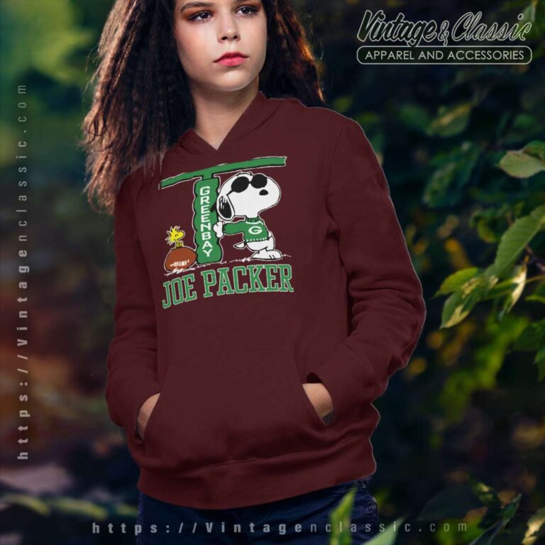 Snoopy Joe Cool The Green Bay Packers Hoodie Snoopy Joe Cool The Green Bay Packers Hoodie