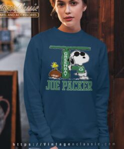 Snoopy Joe Cool The Green Bay Packers Sweatshirt