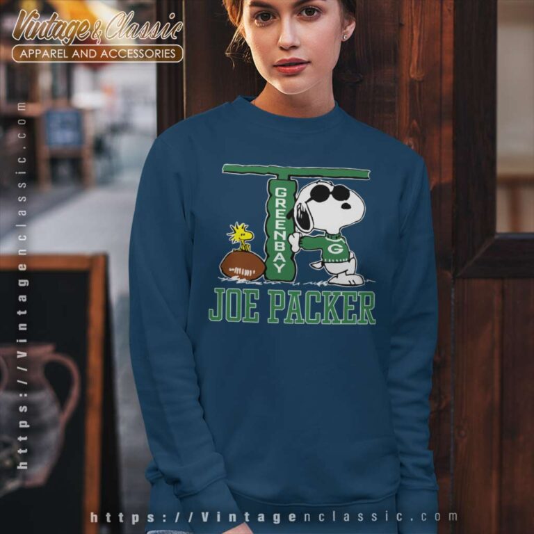 Snoopy Joe Cool The Green Bay Packers Sweatshirt Snoopy Joe Cool The Green Bay Packers Sweatshirt