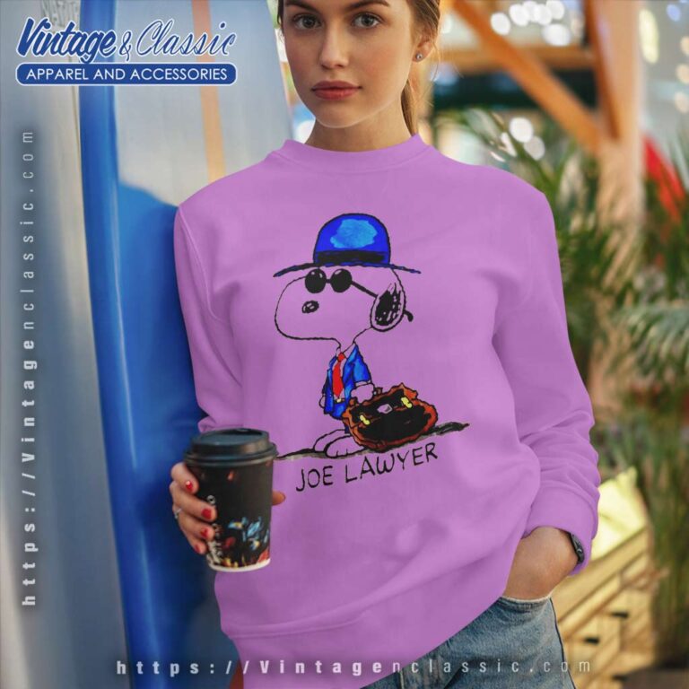 Snoopy Joe Lawyer Peanuts Sweatshirt Snoopy Joe Lawyer Peanuts Sweatshirt