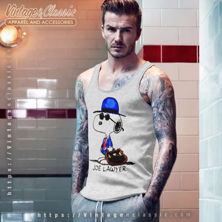 Snoopy Joe Lawyer Peanuts Tank Top Racerback Snoopy Joe Lawyer Peanuts Tank Top Racerback