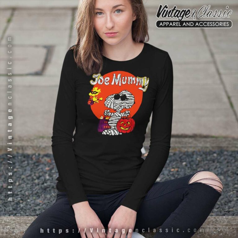 Snoopy Joe Mummy Halloween Long Sleeve Tee Snoopy Joe Mummy Halloween Long Sleeve Tee