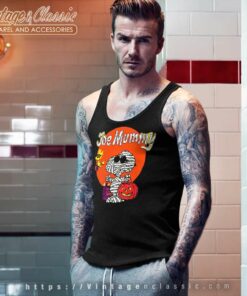 Snoopy Joe Mummy Halloween Tank Top Racerback