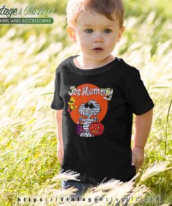 Snoopy Joe Mummy Halloween kids Tshirt