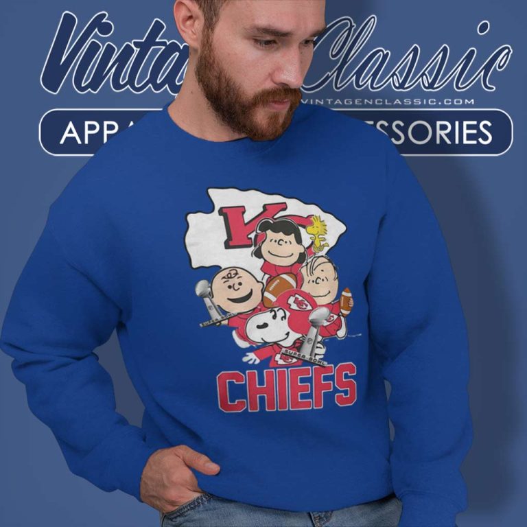 Snoopy Kansas City Chiefs Champion The Peanuts Characters Sweatshirt 1 Snoopy Kansas City Chiefs Champion The Peanuts Characters Sweatshirt 1