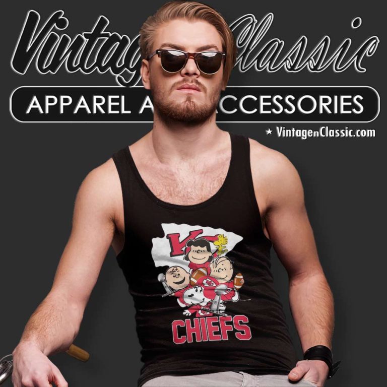 Snoopy Kansas City Chiefs Champion The Peanuts Characters Tank Top Racerback 1 Snoopy Kansas City Chiefs Champion The Peanuts Characters Tank Top Racerback 1