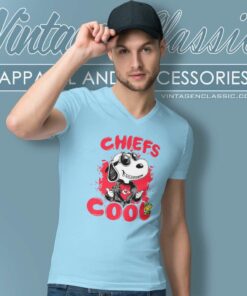 Snoopy Kansas City Chiefs Cool V Neck TShirt