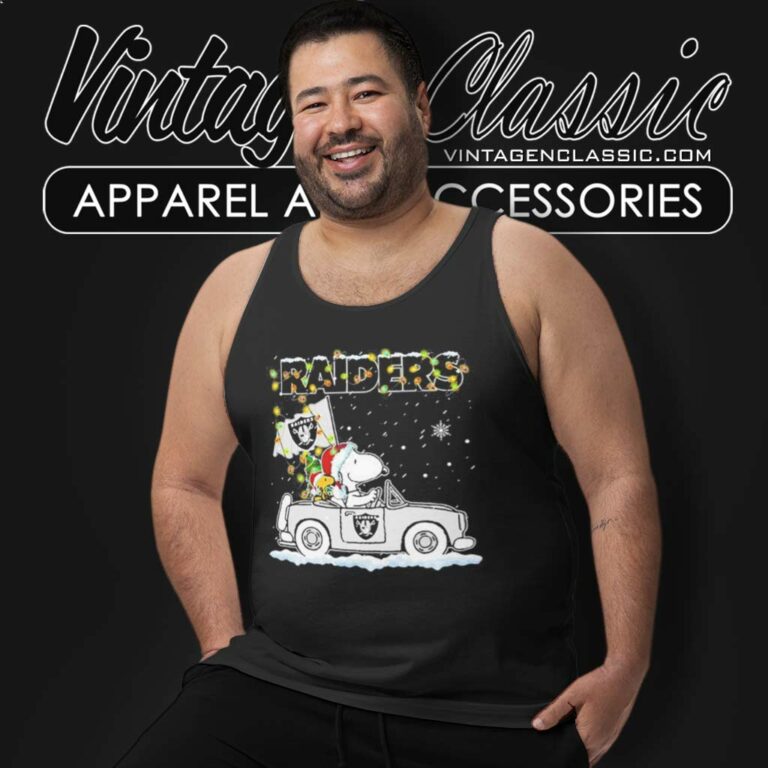 Snoopy Las Vegas Raiders Driver Car Christmas Tank Top Racerback Snoopy Las Vegas Raiders Driver Car Christmas Tank Top Racerback