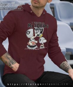 Snoopy Las Vegas Raiders Here We Go Oakland Raiders Hoodie
