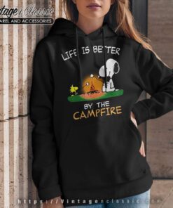 Snoopy Life Is Better By The Campfire Hoodie