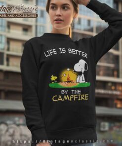 Snoopy Life Is Better By The Campfire Sweatshirt