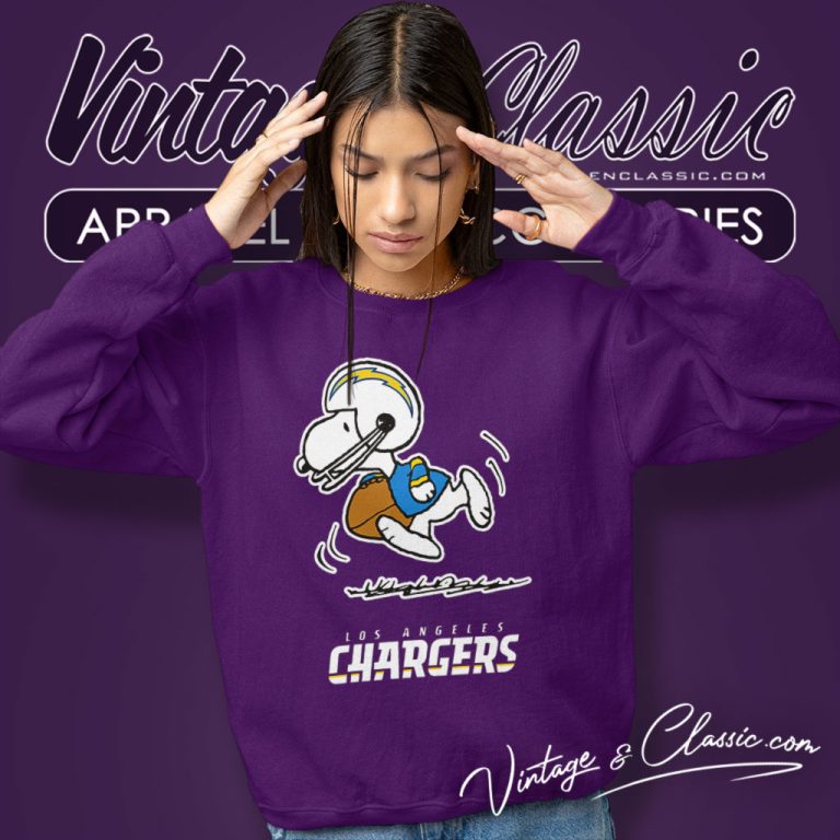 Snoopy Los Angeles Chargers Nfl Sweatshirt 1 Snoopy Los Angeles Chargers Nfl Sweatshirt 1
