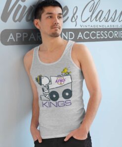 Snoopy Los Angeles Kings Tank Top Racerback