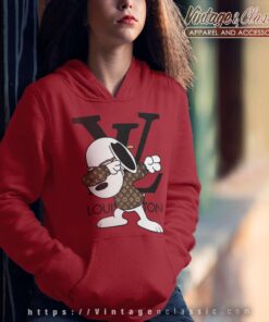 Louis Vuitton Snoopy Dog Dabbing Hoodie