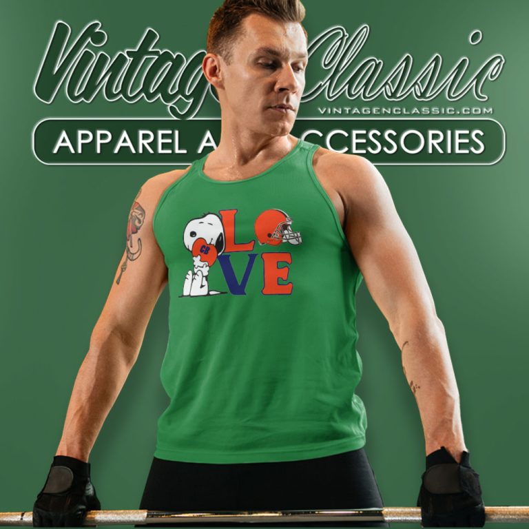 Snoopy Love Chicago Bears Tank Top Racerback Snoopy Love Chicago Bears Tank Top Racerback