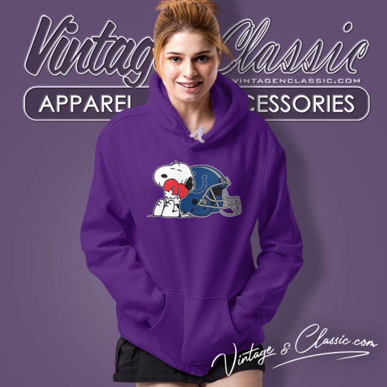 Snoopy Love Indianapolis Colts Hoodie Snoopy Love Indianapolis Colts Hoodie