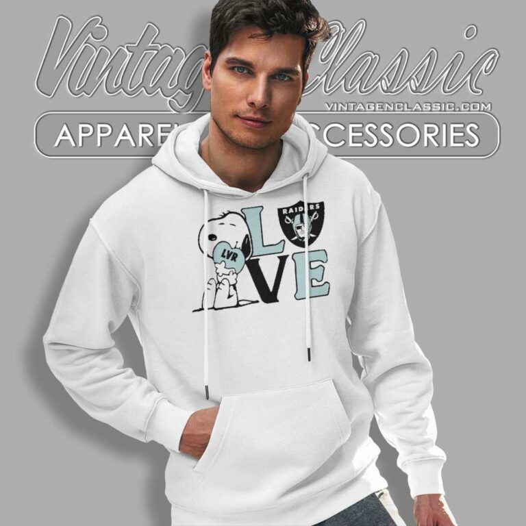 Snoopy Love Las Vegas Raiders Hoodie Snoopy Love Las Vegas Raiders Hoodie