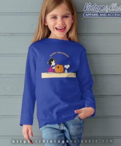 Snoopy Lucy Halloween Peanuts Kids Longsleeves
