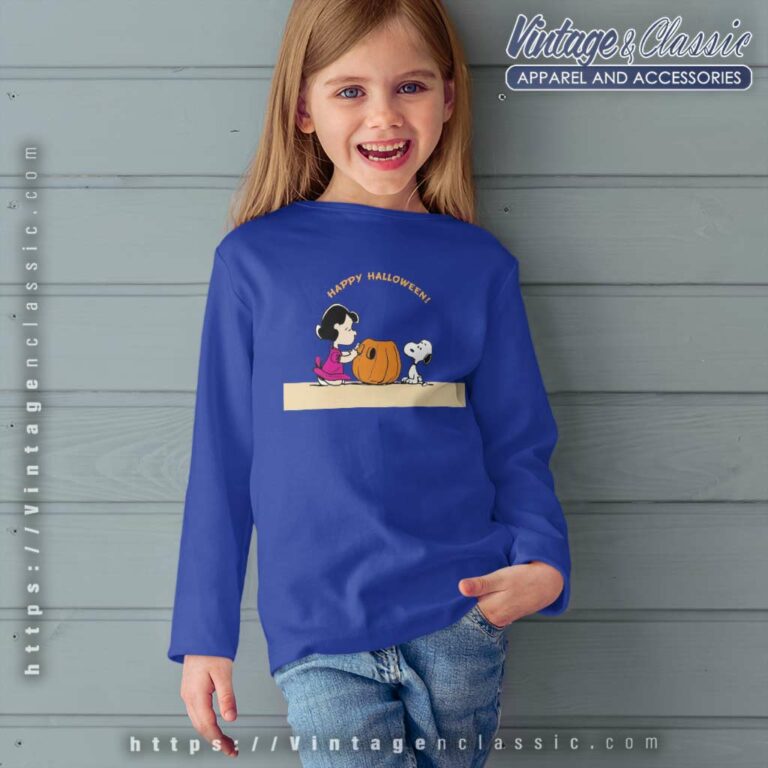 Snoopy Lucy Halloween Peanuts Kids Longsleeves Snoopy Lucy Halloween Peanuts Kids Longsleeves