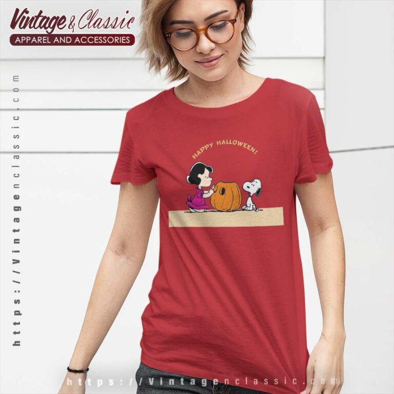 Snoopy Lucy Halloween Peanuts T Shirt Snoopy Lucy Halloween Peanuts T Shirt