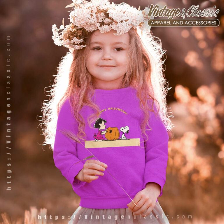Snoopy Lucy Halloween Peanuts kids Sweetshirt Snoopy Lucy Halloween Peanuts kids Sweetshirt