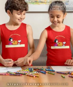 Snoopy Lucy Halloween Peanuts kids Tanktop