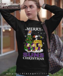 Snoopy Merry Phoenix Suns Christmas Sweatshirt