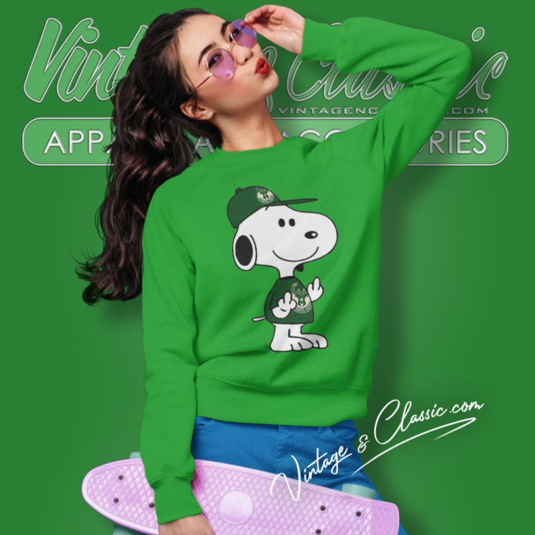 Snoopy Milwaukee Bucks Nba Double Middle Fingers Fck You Sweatshirt Snoopy Milwaukee Bucks Nba Double Middle Fingers Fck You Sweatshirt