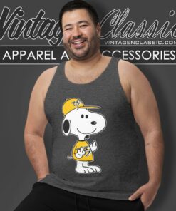Snoopy Nashville Predators Nhl Double Middle Fingers Fck You Tank Top Racerback