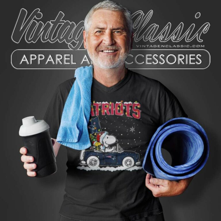 Snoopy New England Patriots Driver Car Christmas V Neck TShirt Snoopy New England Patriots Driver Car Christmas V Neck TShirt